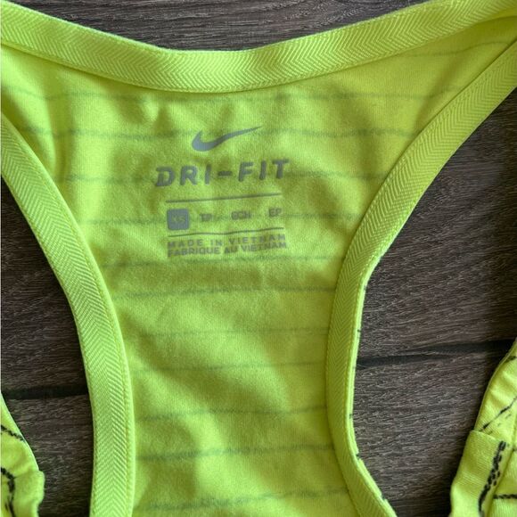 Nike Dri Fit Women XS Striped Tank Top - Picture 3 of 4